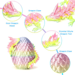JTILEZU crystal-dragon-decor adds a shimmering focal piece to shelves.