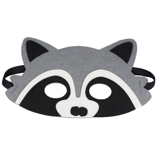 Jtnohx raccoon mask for kids, soft felt and creative dress-up