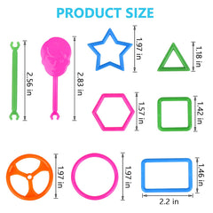 Juboury diverse shapes offer expansive creative play opportunities.