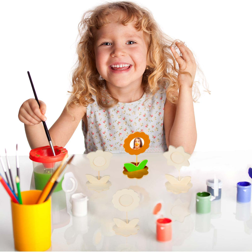Durable wooden frames with smooth edges ensure safe, long-lasting keepsakes