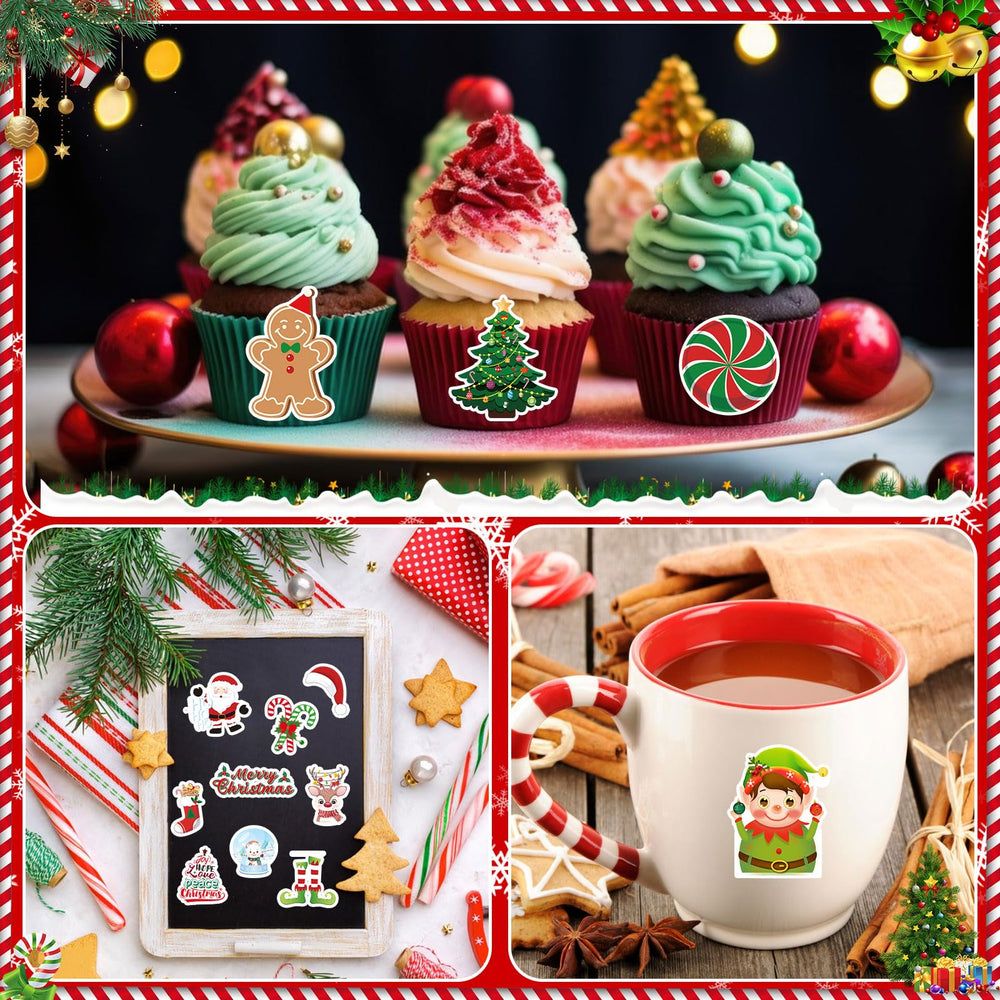JULBEAR classic Christmas elements stickers for decorations