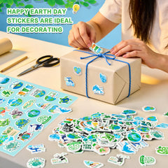 JULBEAR stickers for water bottles and laptops, daily decoration.