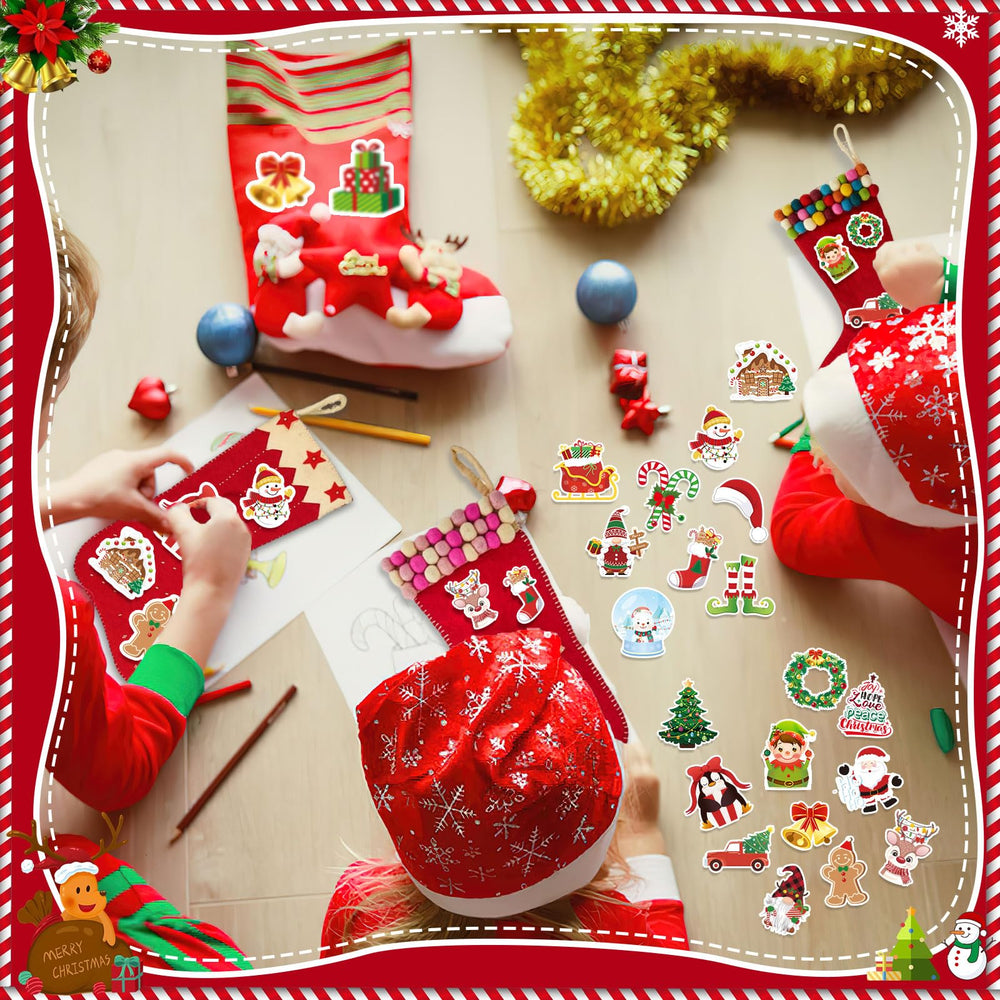 JULBEAR versatile Christmas stickers ideal for DIY decor