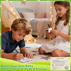 JULEASEL adoption certificate sample enables personalized keepsakes.