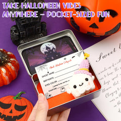 JULEASEL Halloween castle sticker enhances the tiny haunted world.