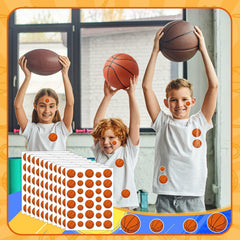 Julmelon party-ready stickers for decorations, gift packages, and classroom activities.