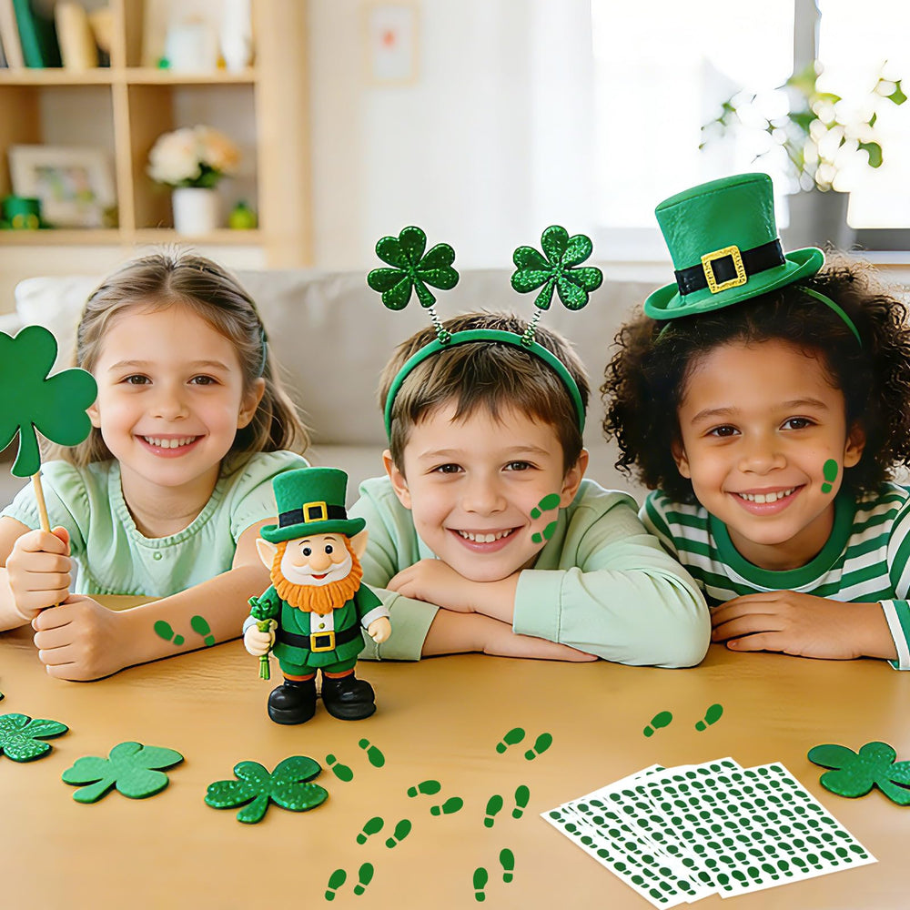 JULMELON leprechaun trap decoration for magical classroom or party setup