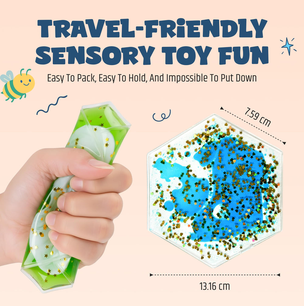 Jumble Dream Jumble Comb hexagon autism-friendly sensory tool.