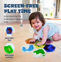 Jumble Dream Jumble Comb hexagon travel-friendly fidget for queues.