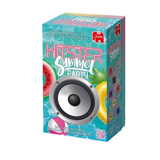 Hitster Summer Party cover art for family game nights.
