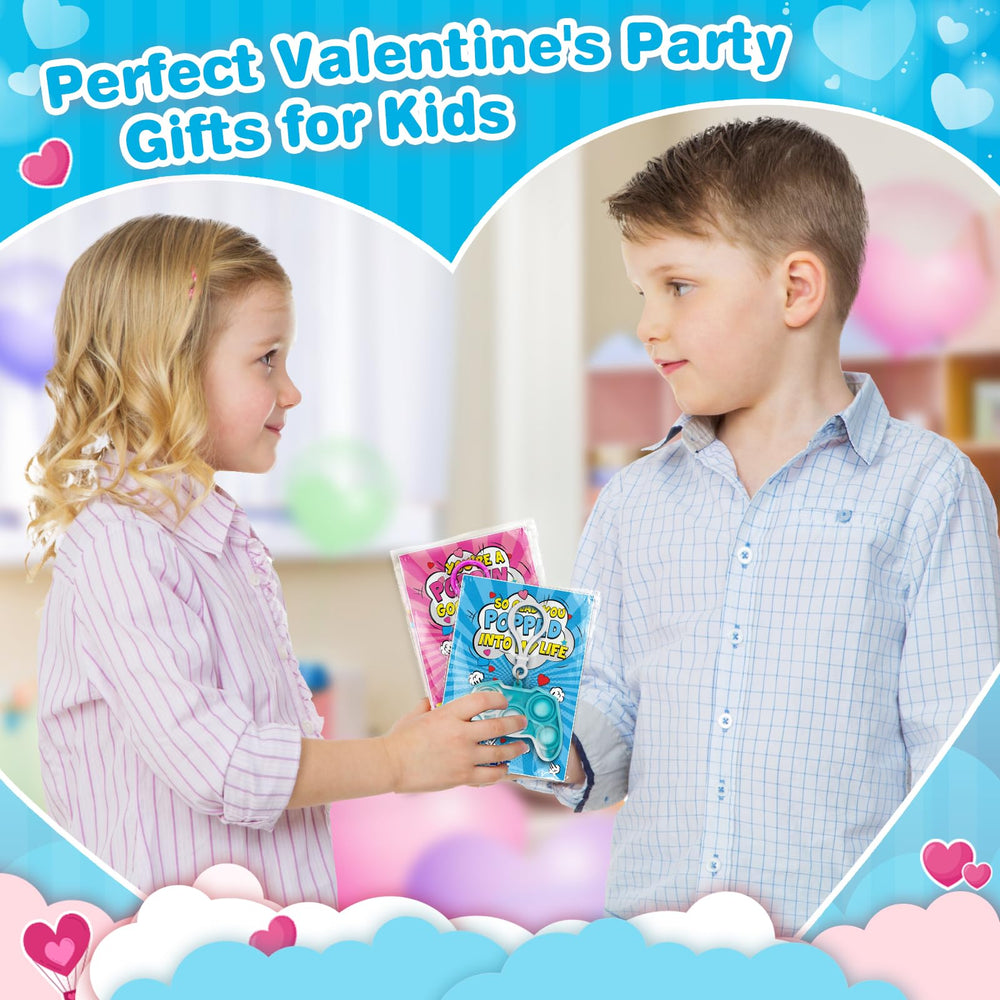 Jumlys Valentines party favors are perfect for boys and girls at school events.