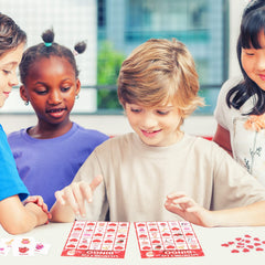 Jumlys durable cardboard bingo cards designed for repeated use
