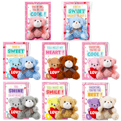 Jumlys Valentines cards 24-pack front view, ideal for classroom exchanges and party prizes