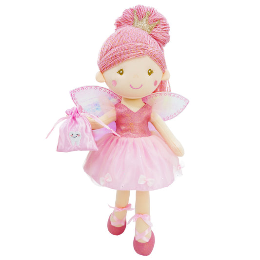 June Garden Anastasia tooth fairy doll with soft plush for comforting play.