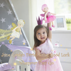 June Garden Elida travel-friendly plush doll for adventures and on-the-go hugs.