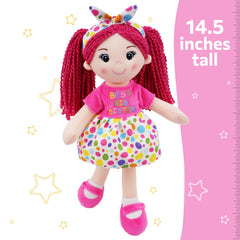 June Garden Sophie colorful polka-dot dress sparks imaginative storytelling.