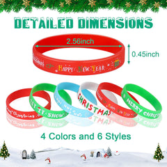 Junebrushes Christmas elk wristband adds festive color to stockings