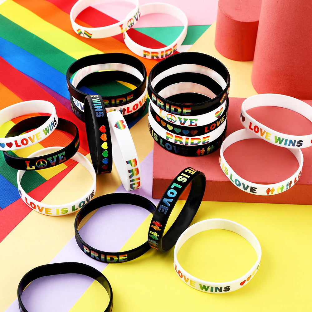 JUNEBRUSHS colorful wristbands pack offers versatile styling options