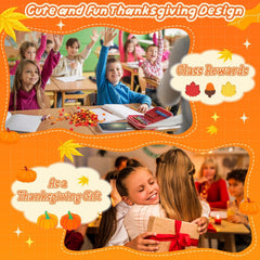 JUNEBRUSHS fall mini erasers red maple leaf adds seasonal classroom flair