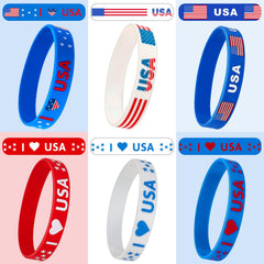 JUNEBRUSHS fireworks motif bracelet perfect for party favors.