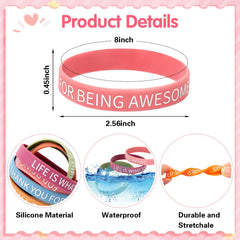 JUNEBRUSHS quote close-up bracelet highlighting bold affirmations for daily motivation