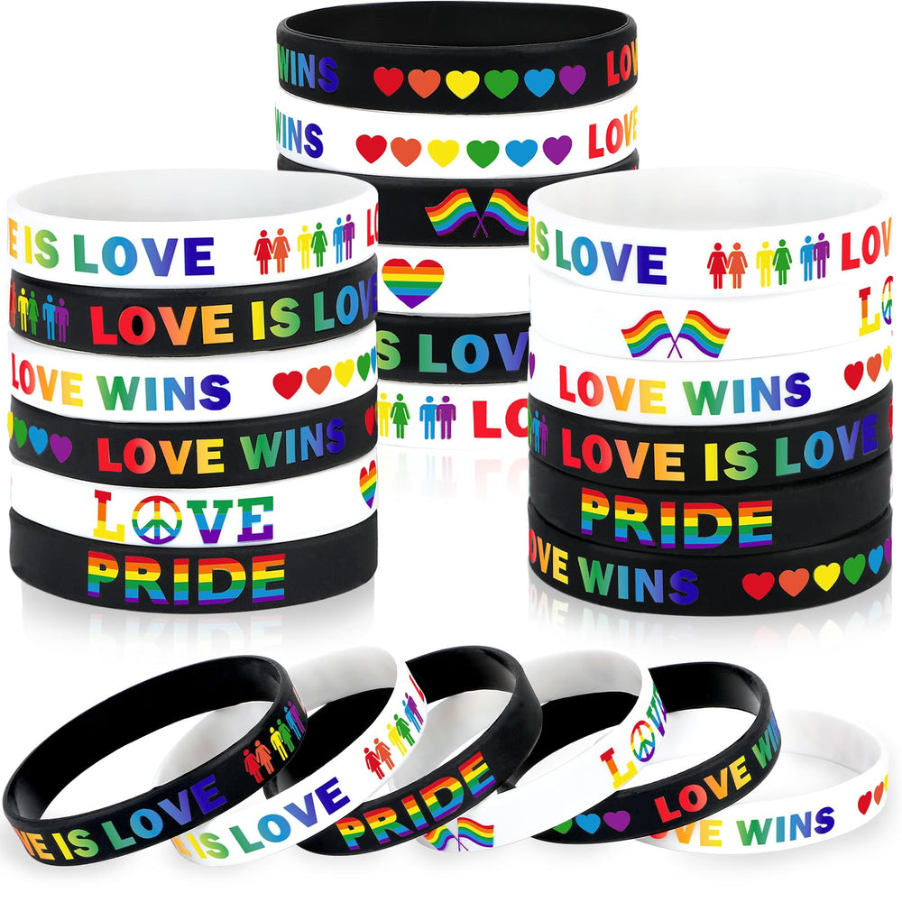 JUNEBRUSHS rainbow bracelet collection for Pride celebrations and daily wear