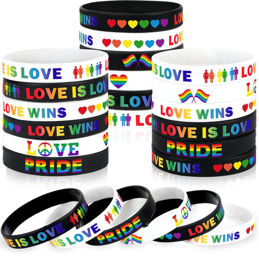 JUNEBRUSHS rainbow bracelet collection for Pride celebrations and daily wear