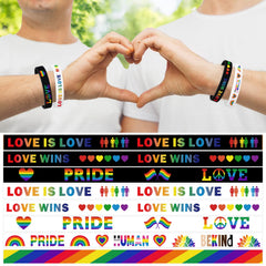 JUNEBRUSHS eight-design set suits daily wear and Pride events