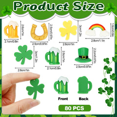 JUNEBRUSHS St Patrick's Day beer mugs mini figurines enhance party ambiance.