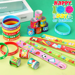 JUNEBRUSHS unisex slap bracelets suit boys and girls alike.