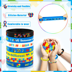JUNEBRUSHS color-rich bracelets support inclusive environments at school, home, and events.