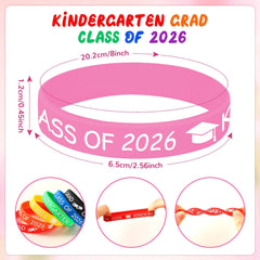 JUNEBRUSHS red-orange design bracelet, playful graduation accessory.