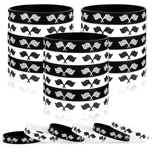 JUNEBRUSHS race car bracelet pack offers durable, versatile party favors for guests.