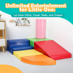JungleDove big triangle foam block adds height and imaginative routes.