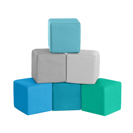 JungleDove foam blocks in bright colors for open-ended stacking play