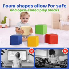 JungleDove color blocks set shown in bright playroom, perfect gift idea.