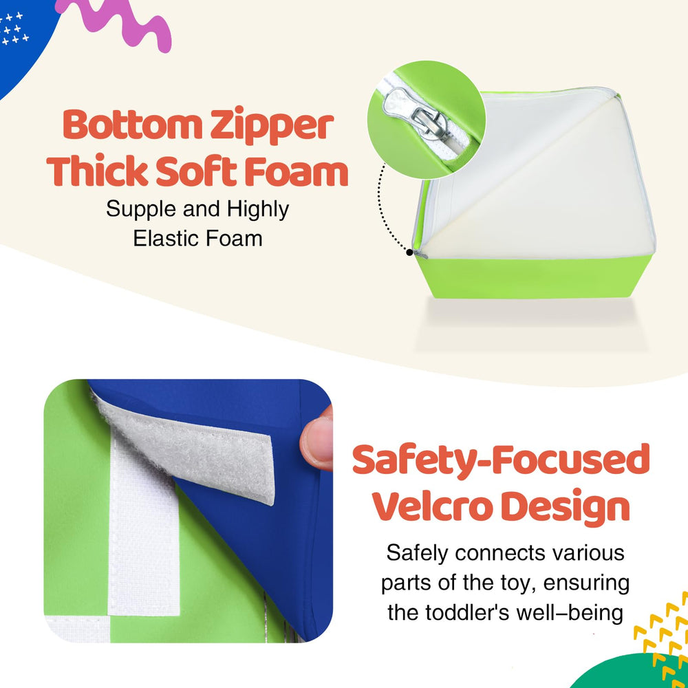JungleDove foam climbing block fan enhances imaginative play at different heights