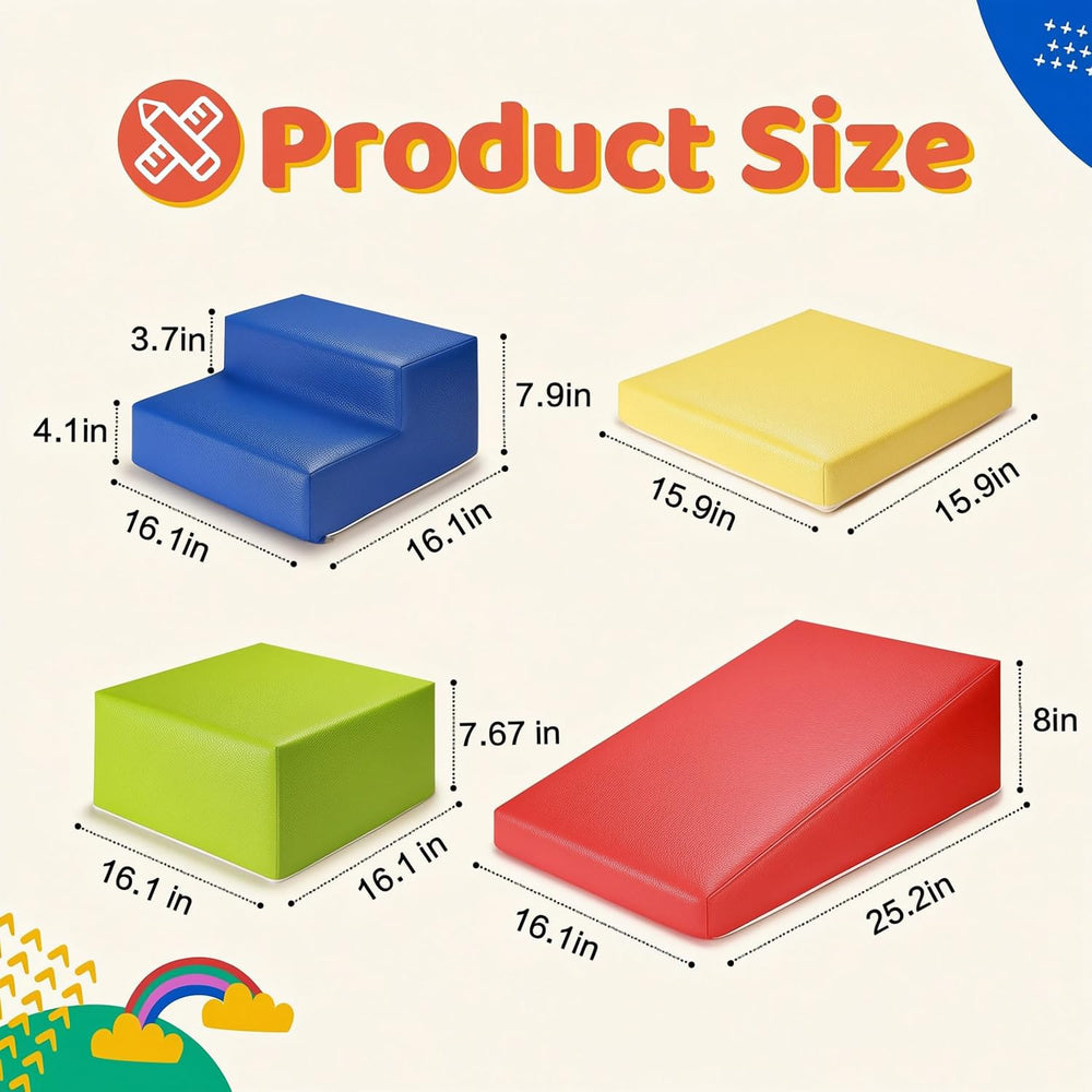 JungleDove foam climbing block slide for gentle climbing indoors