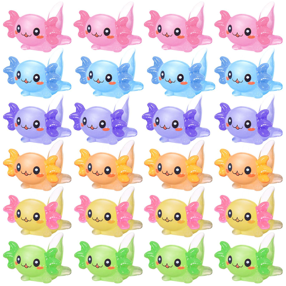Junkin axolotl resin miniature for home decor and playful shelves, durable and waterproof.