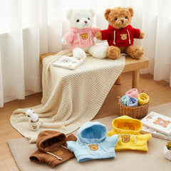 Junkin 5-piece pack for 14–18 inch bears, easy mix and match