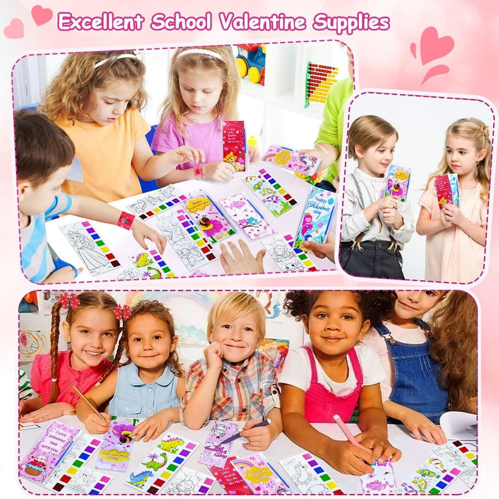 JUNQIU bulk valentines exchange set encourages social skills and sharing.