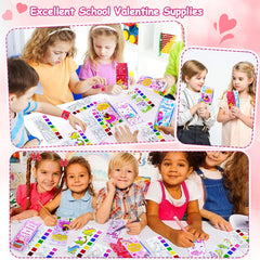 JUNQIU bulk valentines exchange set encourages social skills and sharing.