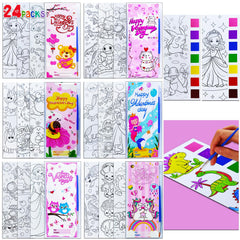 JUNQIU valentines cards for kids classroom exchange with cute pun messages.