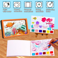 JUNQIU 3Pack 20-page book promotes creative coloring on each page