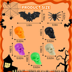 Junware mini-bats spark a creepy atmosphere for night events.