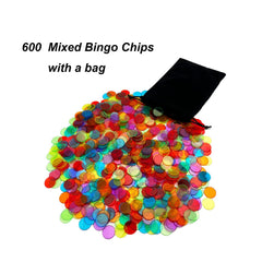 JUNWRROW 100 mixed bingo cards shown large print for easy reading
