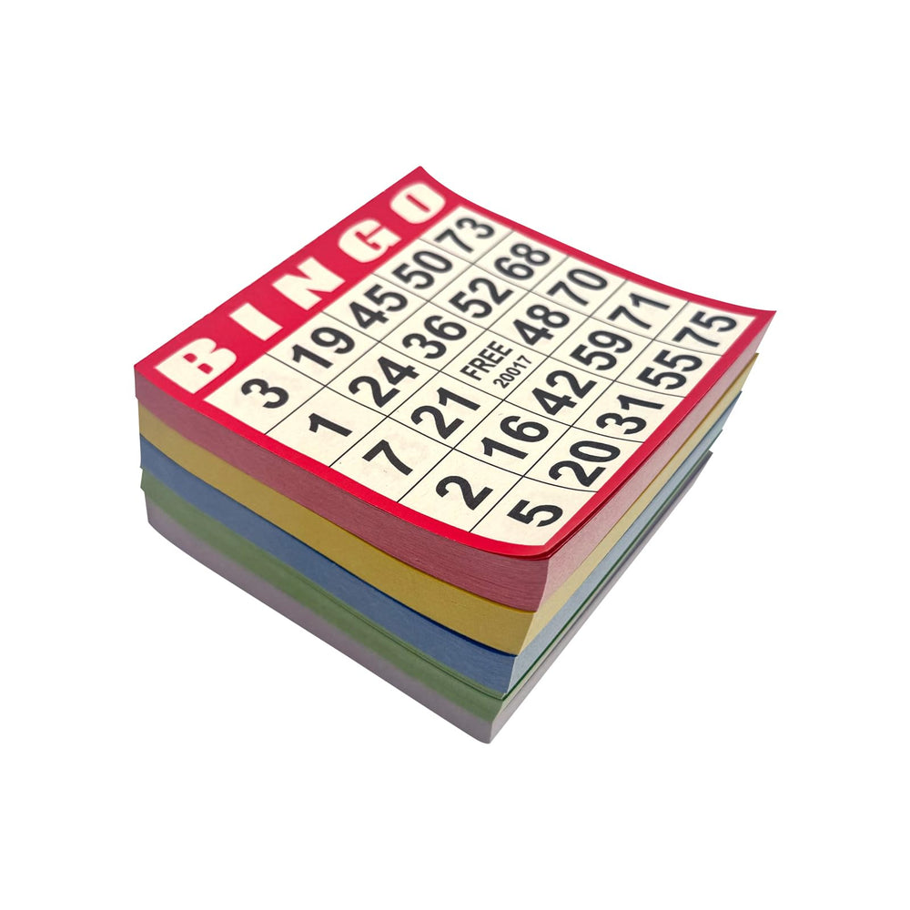 Junwrow Bingo cards disposable and ready for quick setup