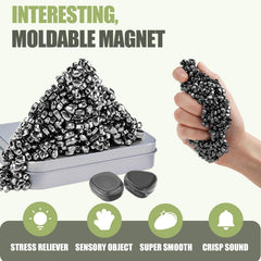 JUNYANG mini magnetic beads closeup – tactile focus tool.