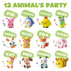 Jupiterarth animal-themed clay models showcase playful, kid-friendly designs.