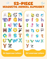 JUPITEARTH uppercase B with animal design supports playful letter learning